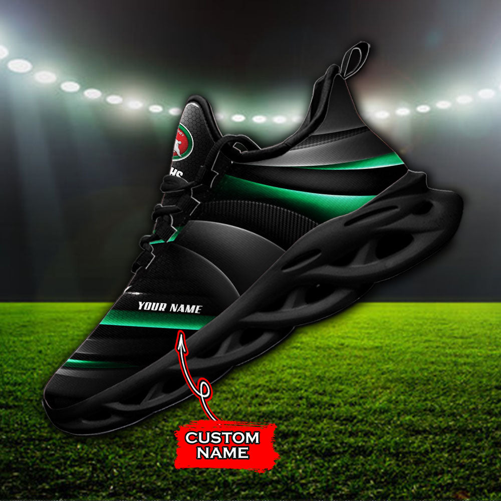 Ideafootwear South Sydney Rabbitohs NRL Max Soul Shoes Sneakers For Men And Women