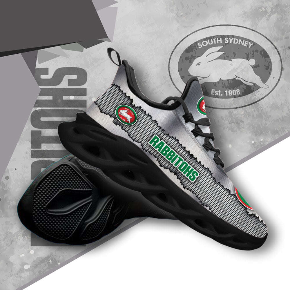 Ideafootwear South Sydney Rabbitohs NRL Max Soul Shoes Sneakers For Men And Women