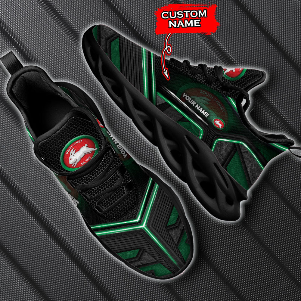 Ideafootwear South Sydney Rabbitohs NRL Max Soul Shoes Sneakers For Men And Women