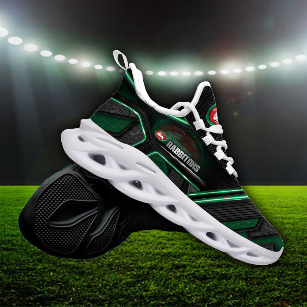 Ideafootwear South Sydney Rabbitohs NRL Max Soul Shoes Sneakers For Men And Women