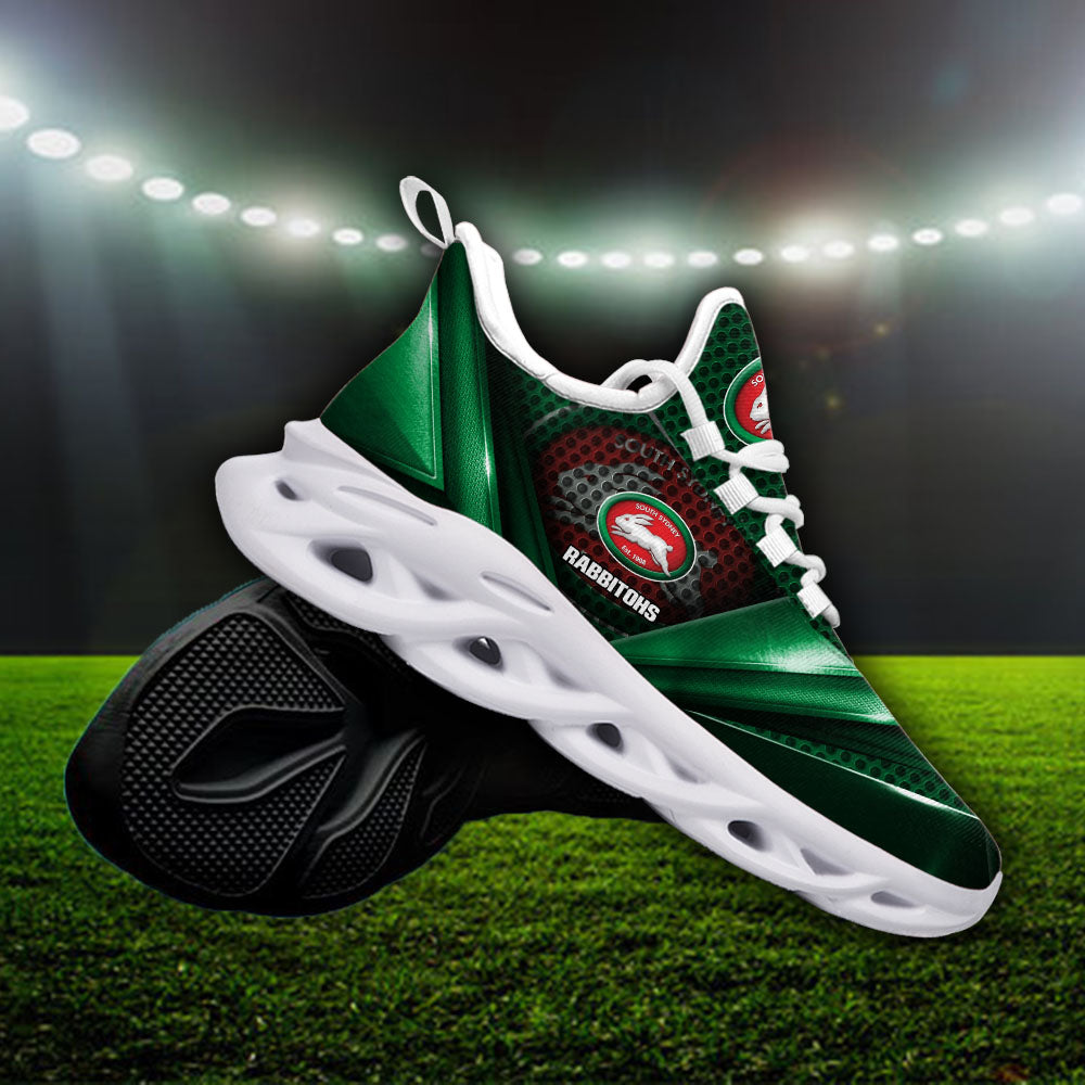 Ideafootwear South Sydney Rabbitohs NRL Max Soul Shoes Sneakers For Men And Women