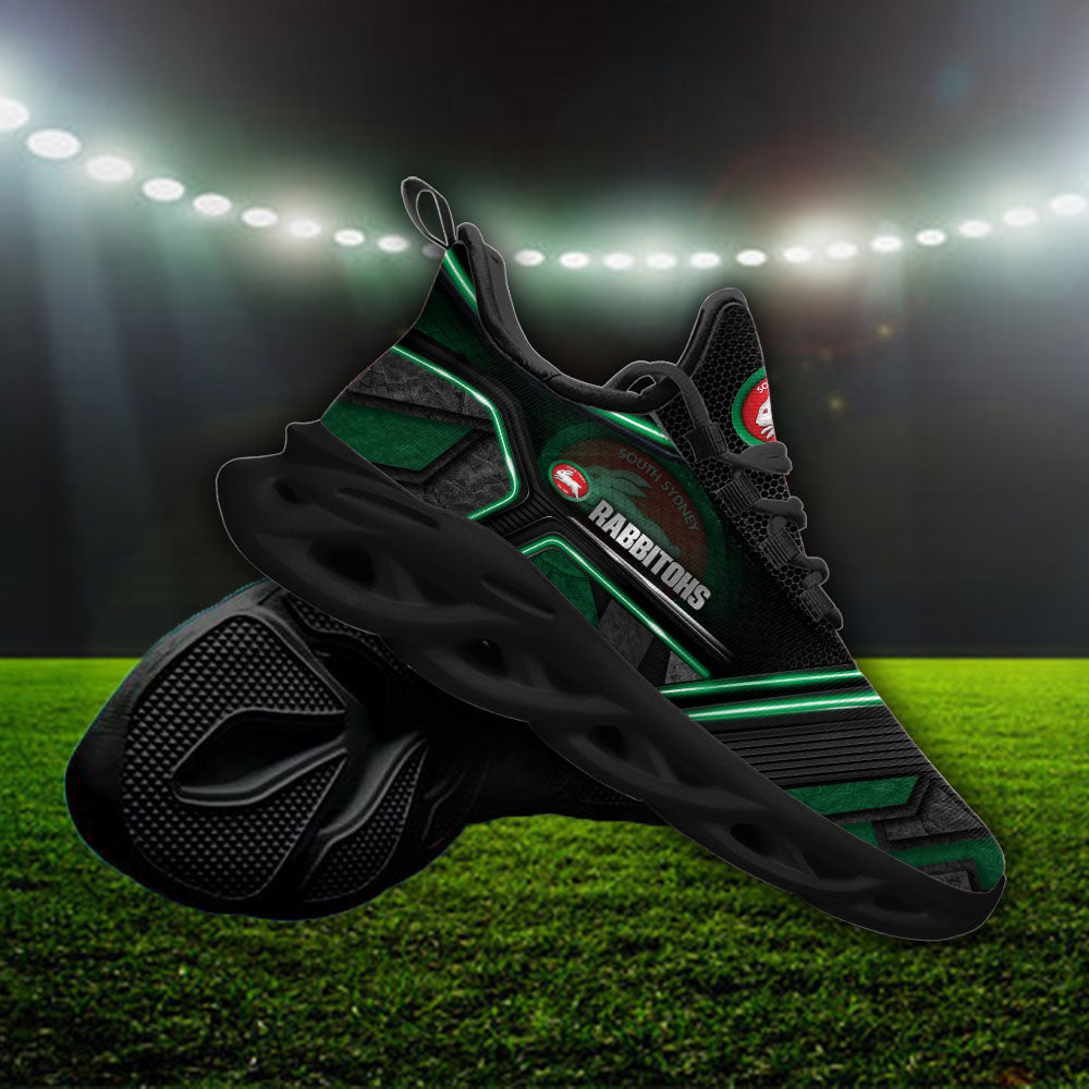 Ideafootwear South Sydney Rabbitohs NRL Max Soul Shoes Sneakers For Men And Women