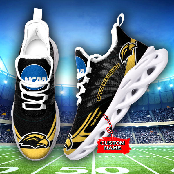 Ideafootwear Southern Miss Golden Eagles NCAA Max Soul Shoes Sneakers For Men And Women