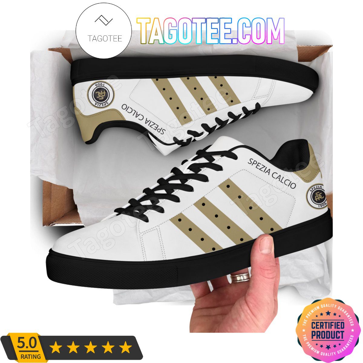 Ideafootwear Spezia Calcio Skate Stan Shoes Sneakes For Men And Women