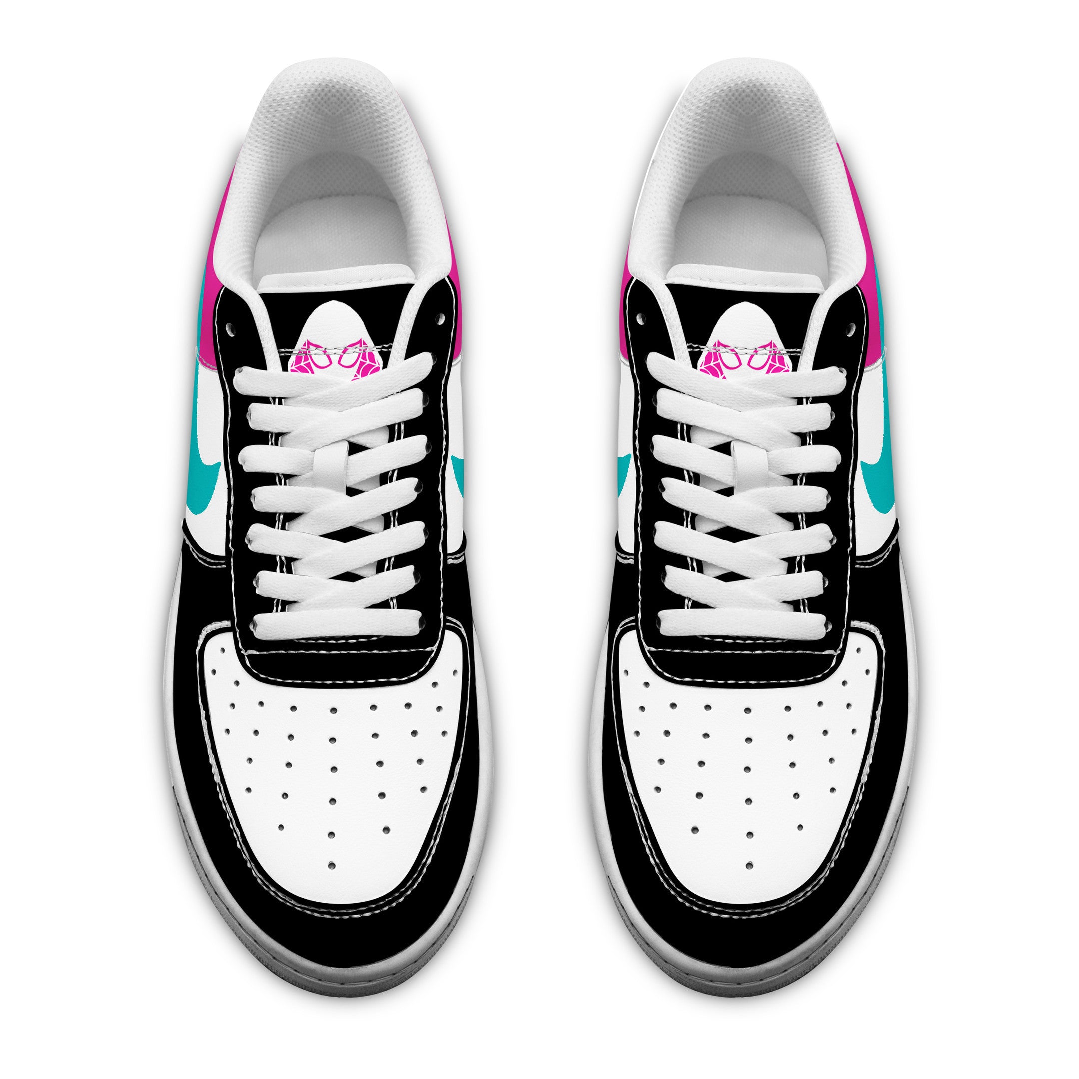 Ideafootwear Spider Gwen Air Low-Top Sneakers Shoes For Men And Women