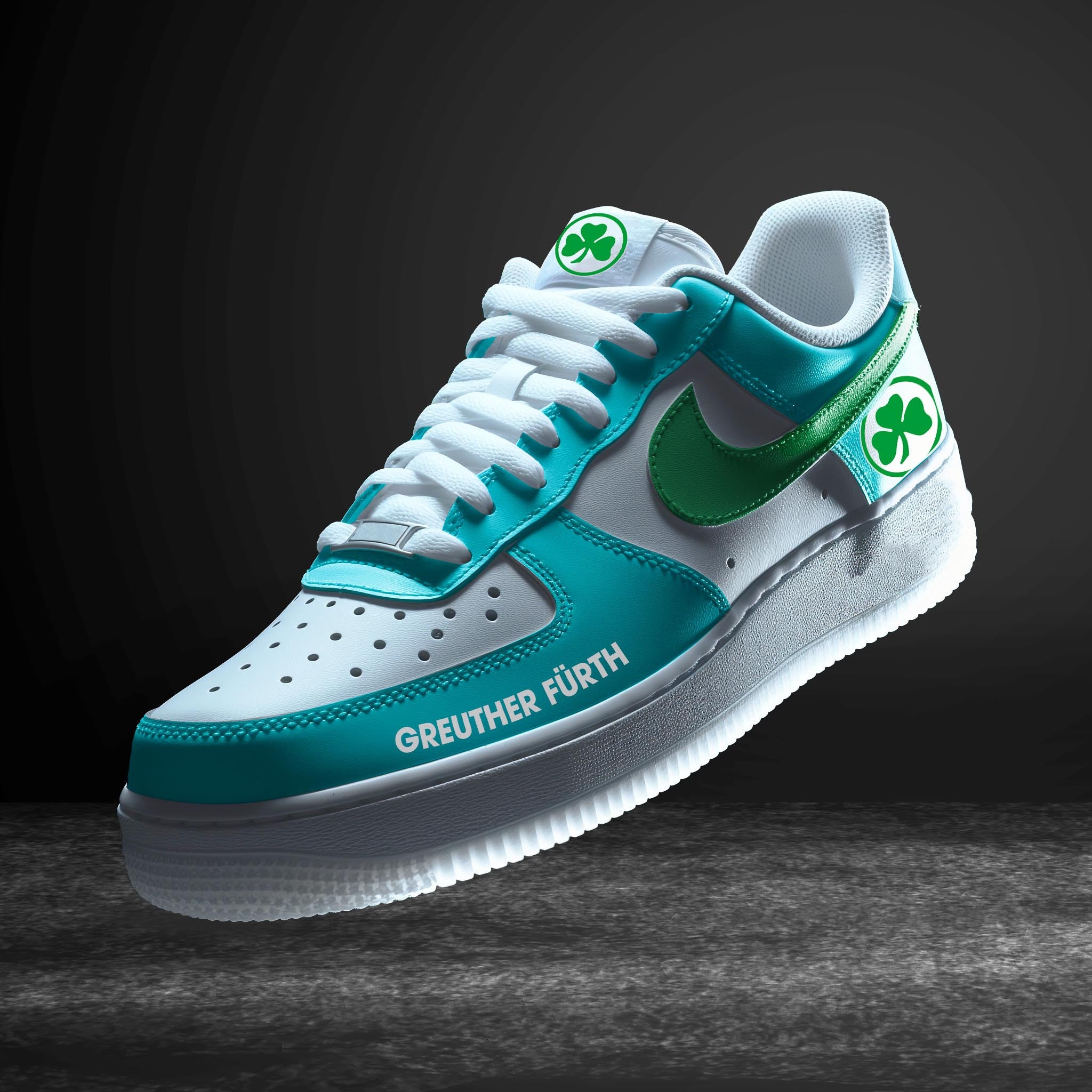 Ideafootwear SpVgg Greuther Furth Bundesliga Air Low-Top Sneakers Shoes For Men And Women