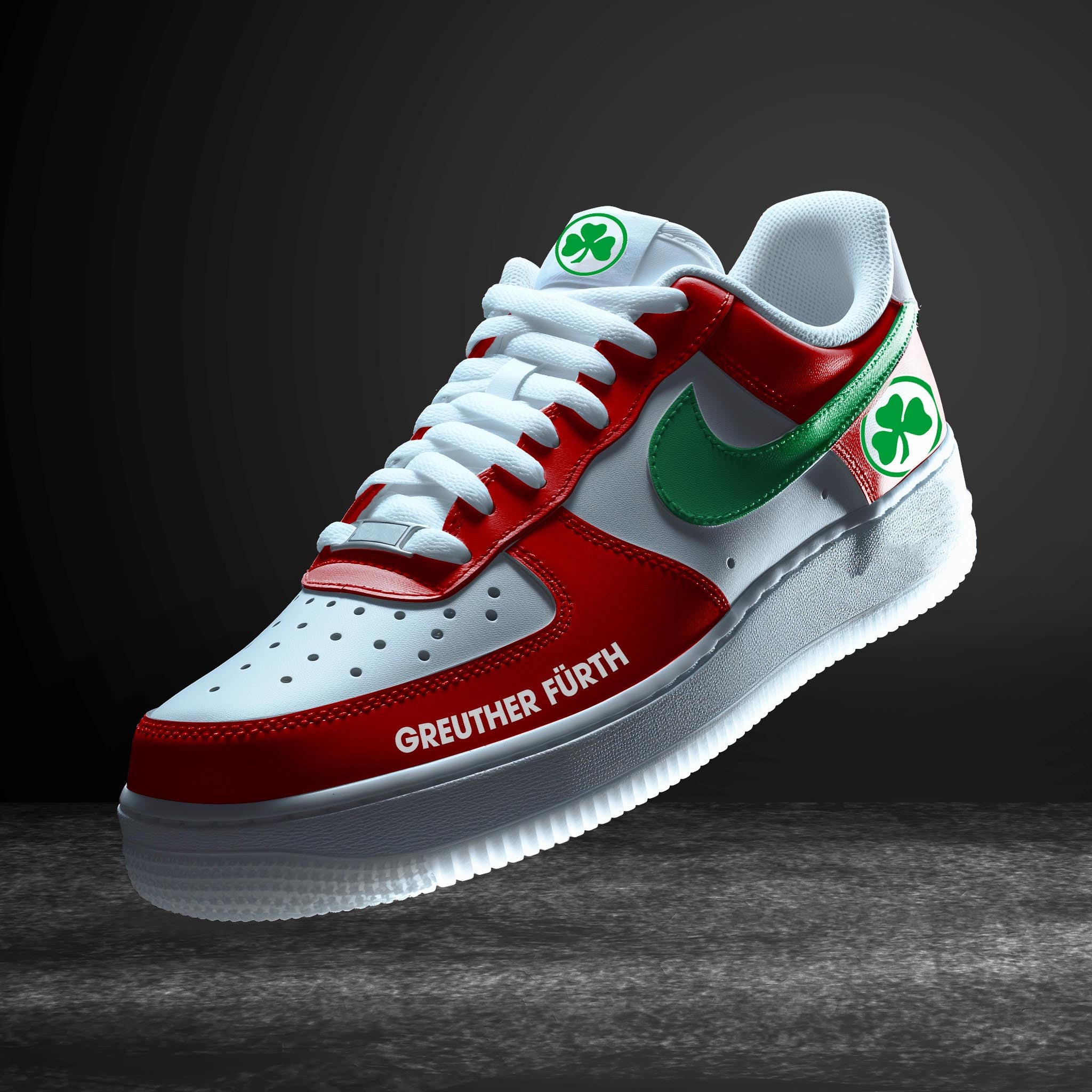 Ideafootwear SpVgg Greuther Furth Bundesliga Air Low-Top Sneakers Shoes For Men And Women