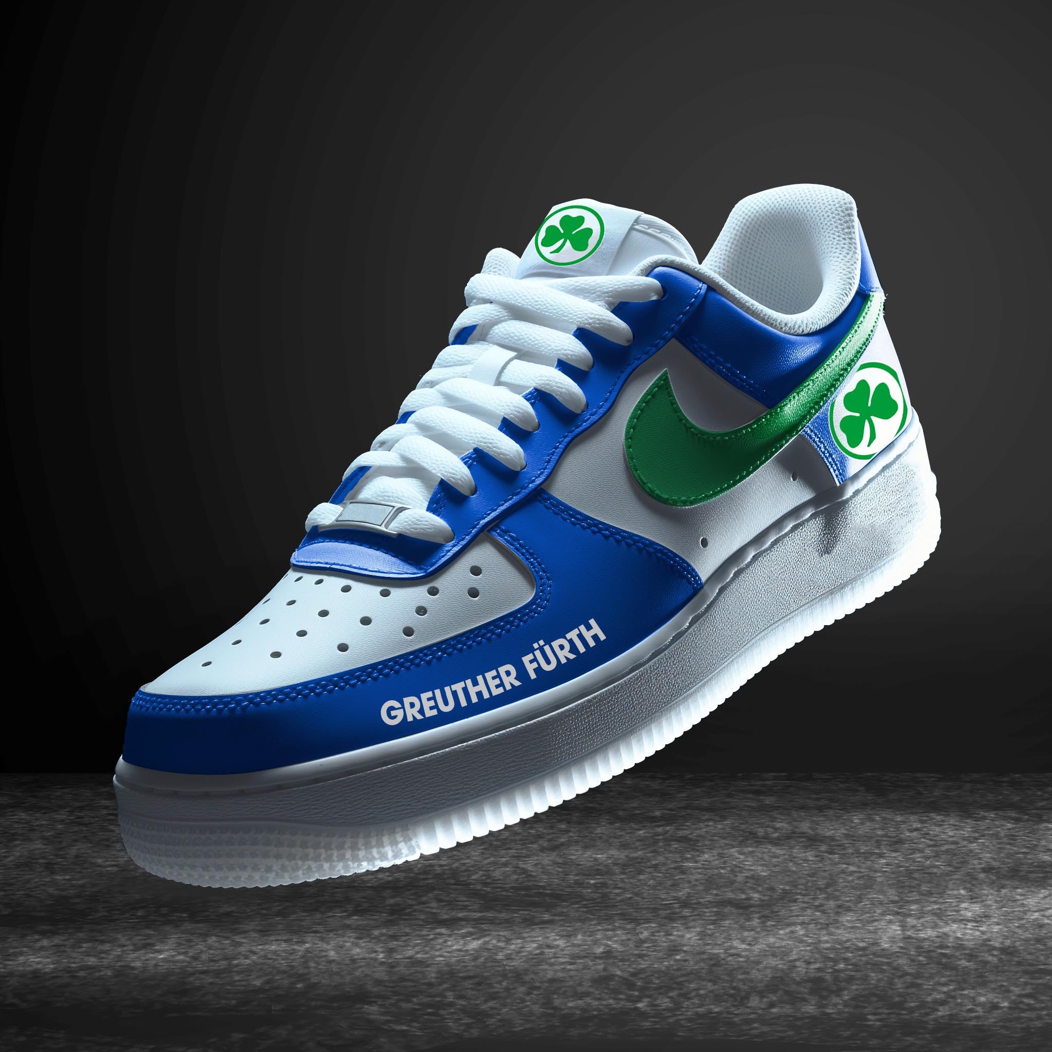 Ideafootwear SpVgg Greuther Furth Bundesliga Air Low-Top Sneakers Shoes For Men And Women