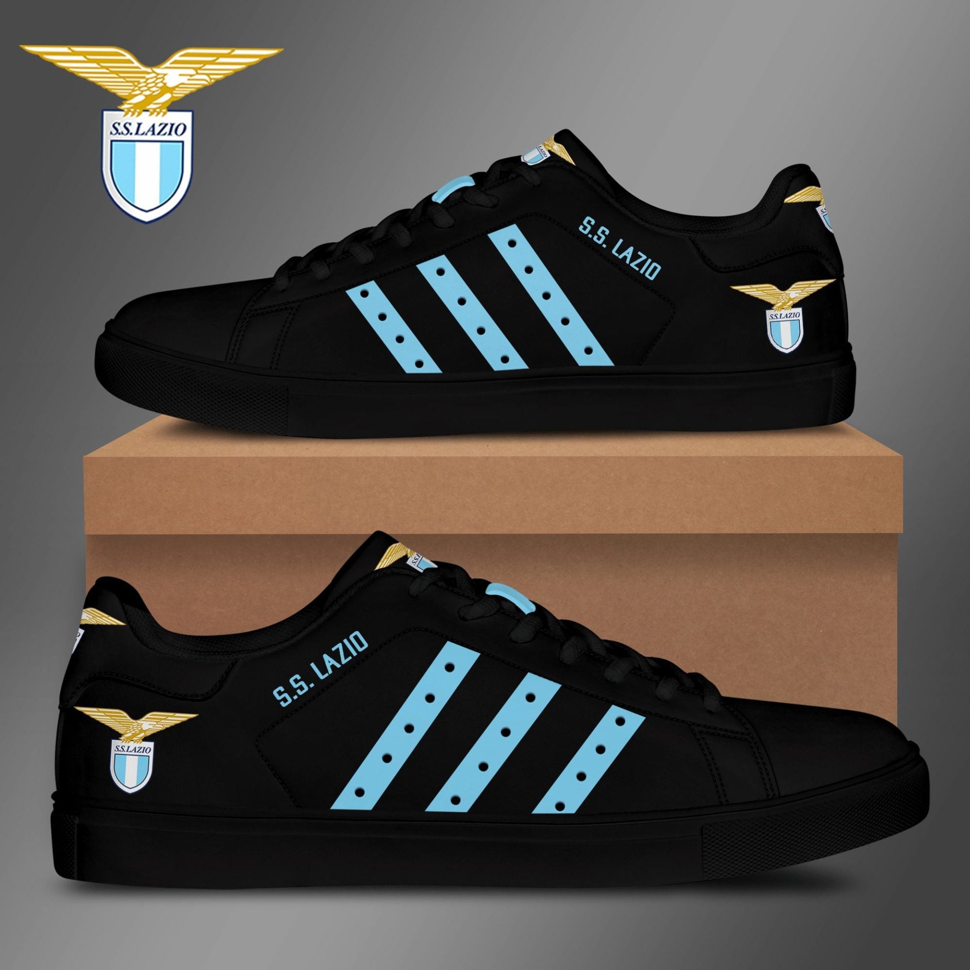 Ideafootwear SS Lazio Skate Stan Shoes Sneakes For Men And Women