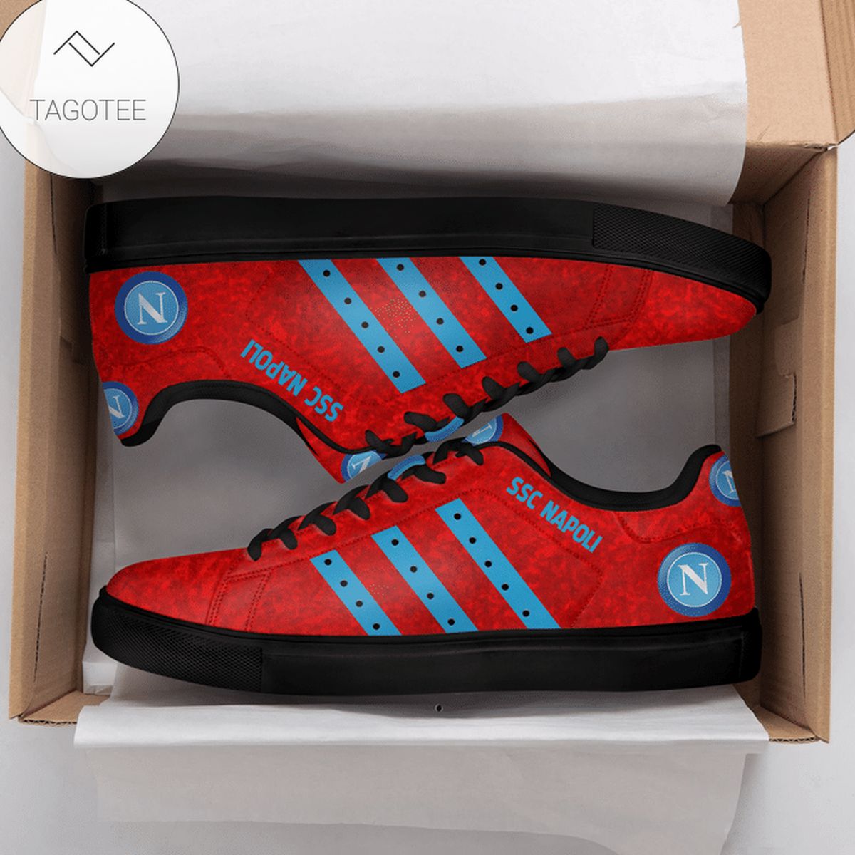 Ideafootwear SSC Napoli Skate Stan Shoes Sneakes For Men And Women