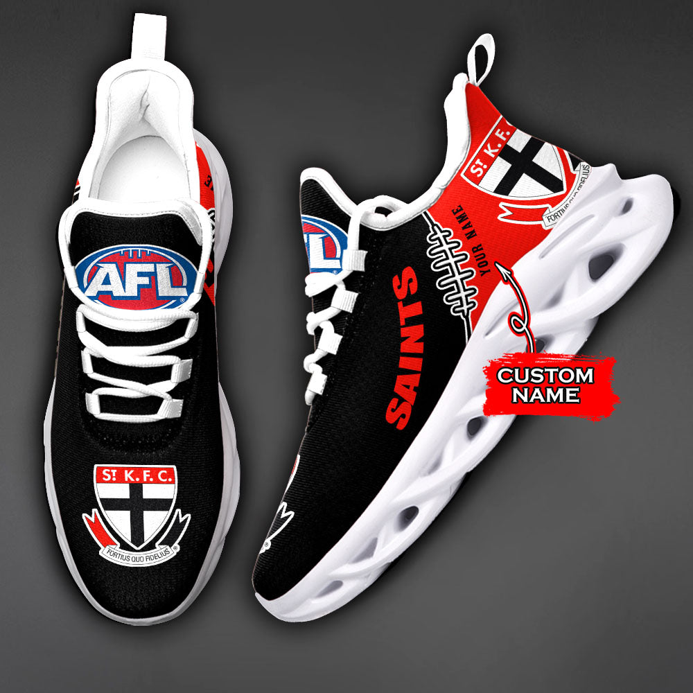 Ideafootwear St Kilda Saints AFL Max Soul Shoes Sneakers For Men And Women