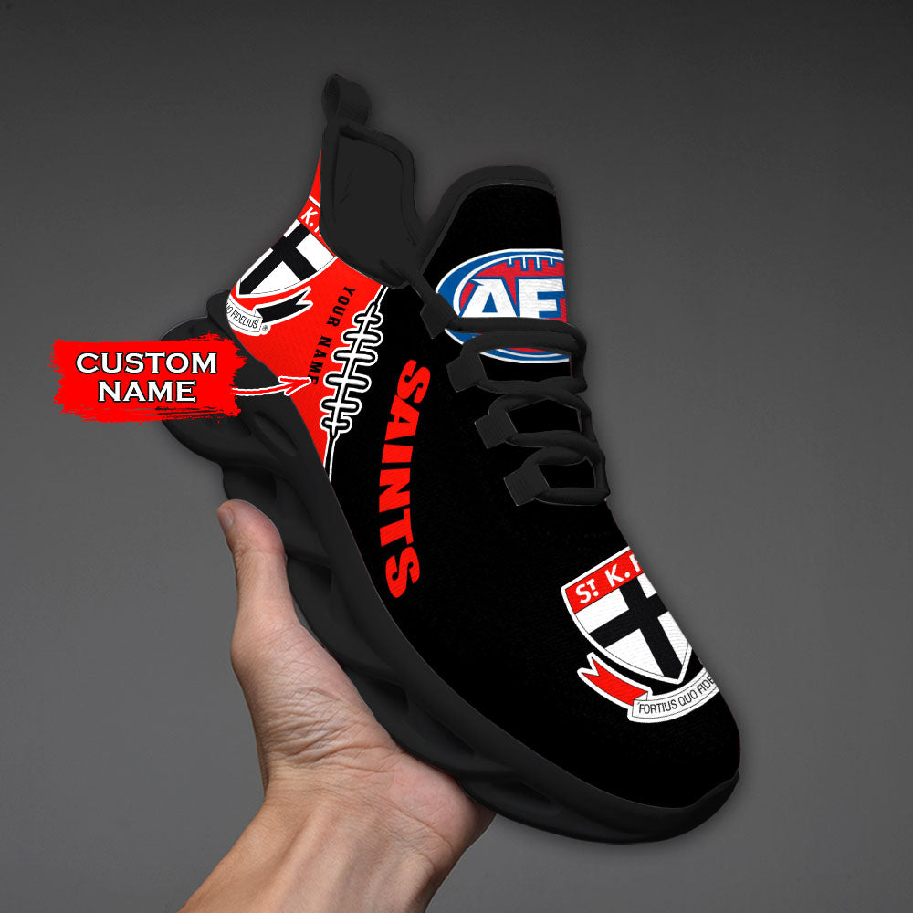 Ideafootwear St Kilda Saints AFL Max Soul Shoes Sneakers For Men And Women
