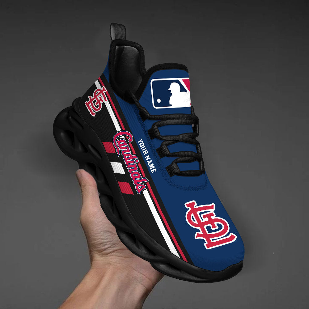 Ideafootwear St Louis Cardinals Max Soul Shoes Sneakers For Men And Women