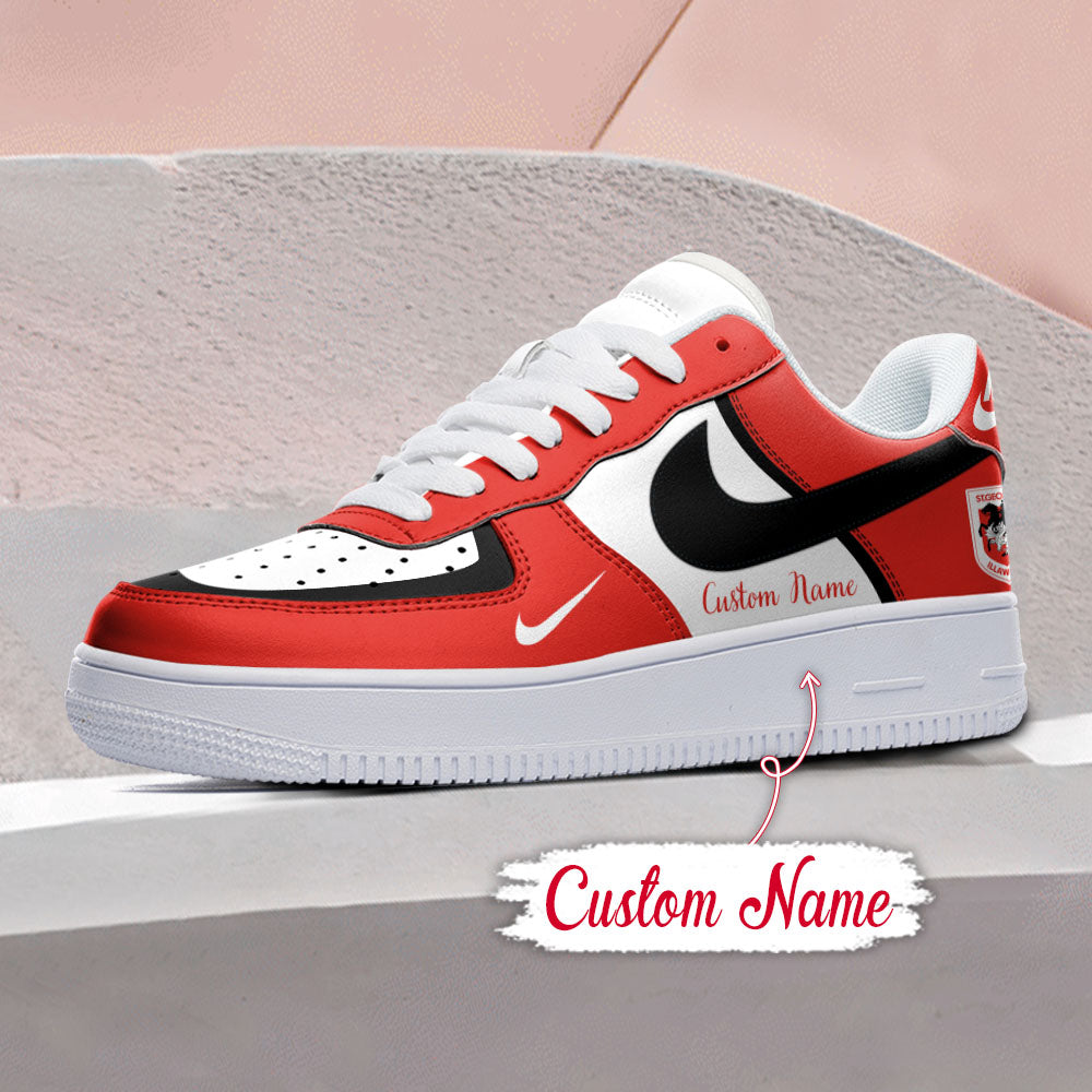 Ideafootwear St. George Illawarra Dragons Air Low-Top Sneakers Shoes For Men And Women