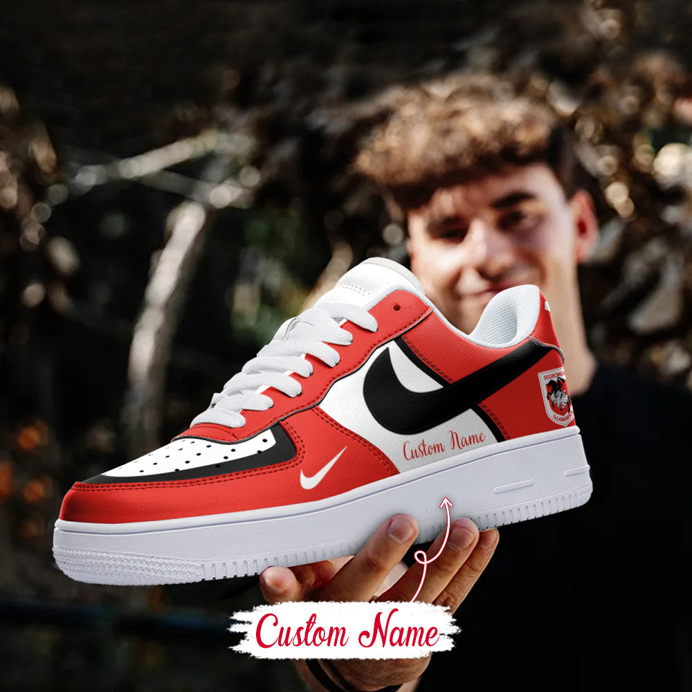 Ideafootwear St. George Illawarra Dragons Air Low-Top Sneakers Shoes For Men And Women