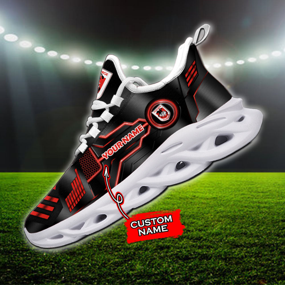 Ideafootwear St. George Illawarra Dragons NRL Max Soul Shoes Sneakers For Men And Women
