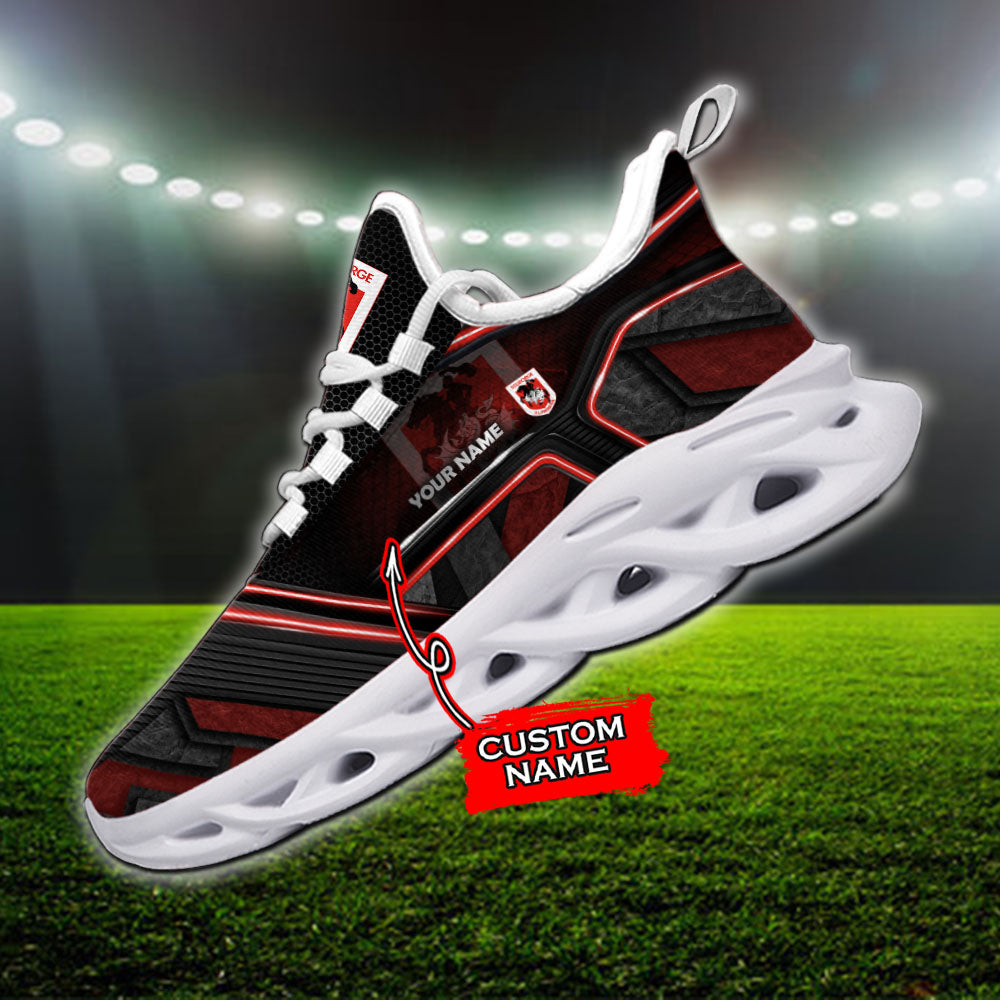 Ideafootwear St. George Illawarra Dragons NRL Max Soul Shoes Sneakers For Men And Women