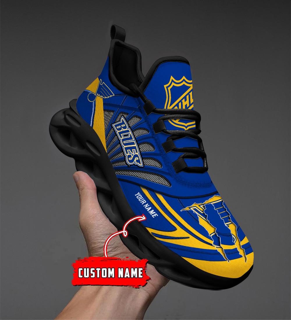 Ideafootwear St. Louis Blues Max Soul Shoes Sneakers For Men And Women
