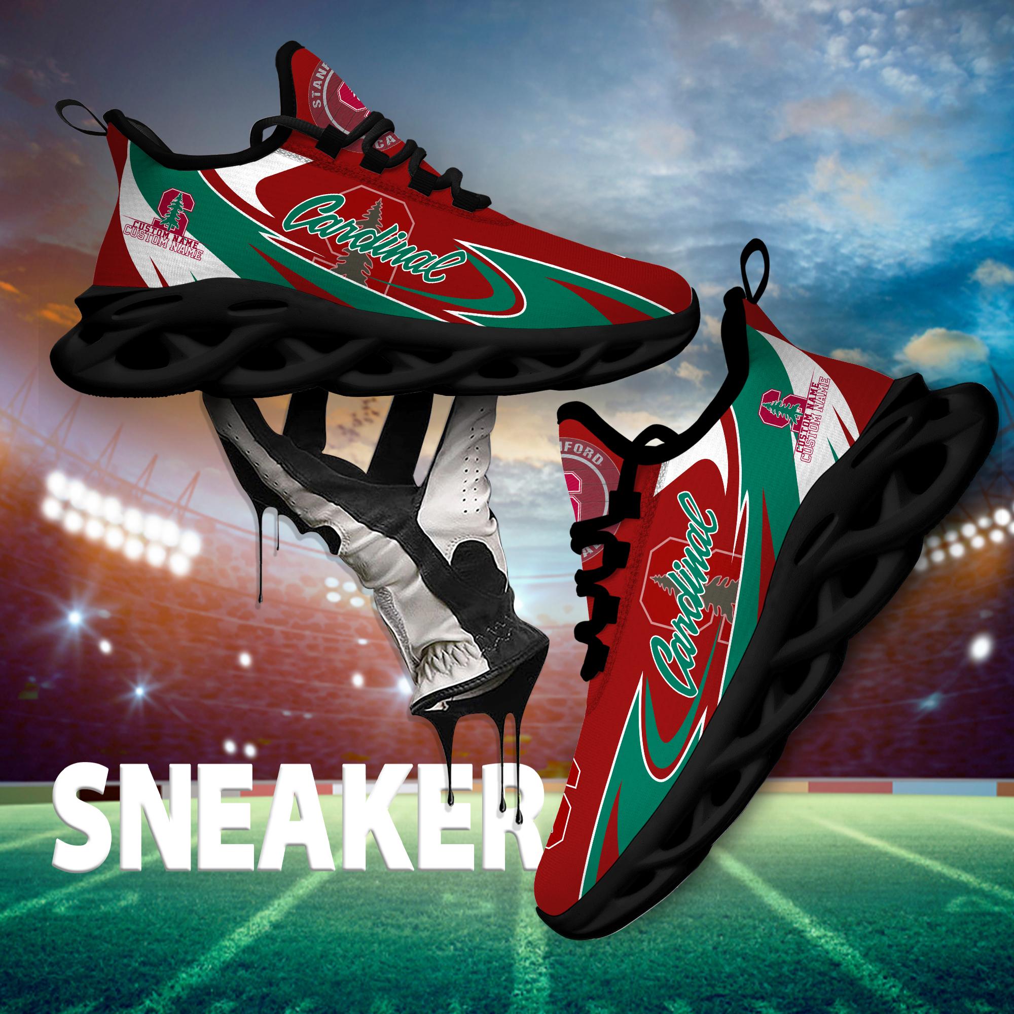 Ideafootwear Stanford Cardinal Max Soul Shoes Sneakers For Men And Women