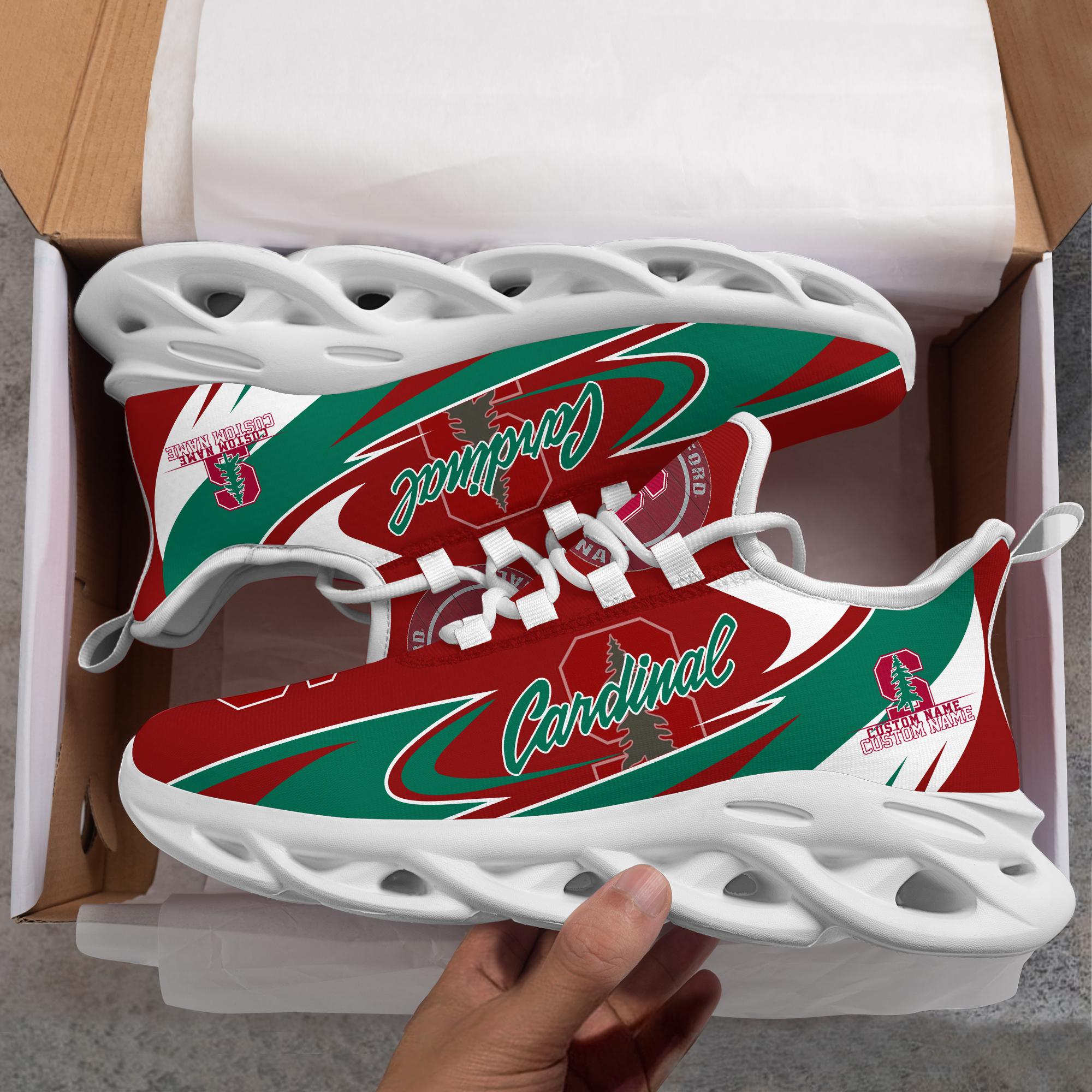 Ideafootwear Stanford Cardinal Max Soul Shoes Sneakers For Men And Women