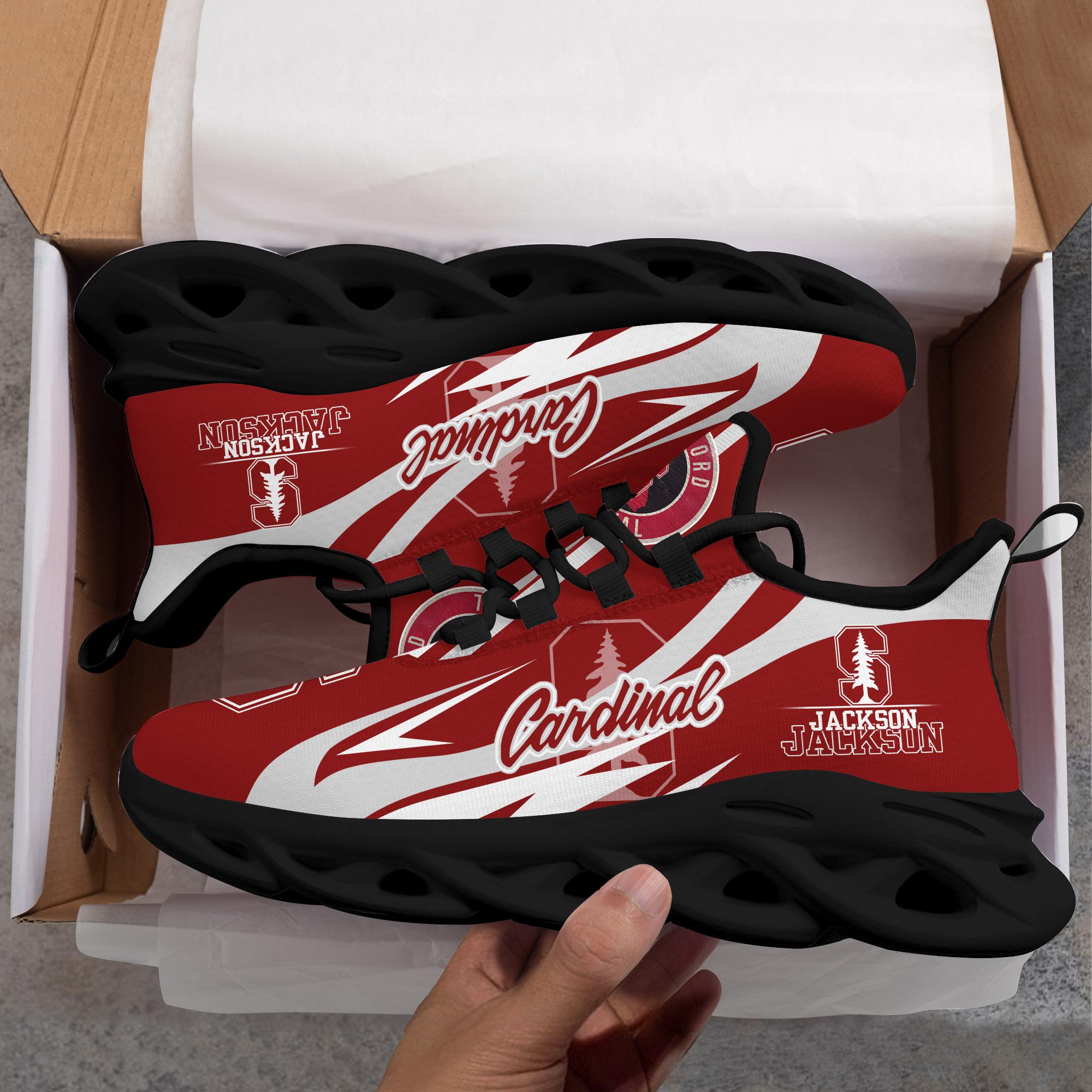 Ideafootwear Stanford Cardinal Max Soul Shoes Sneakers For Men And Women
