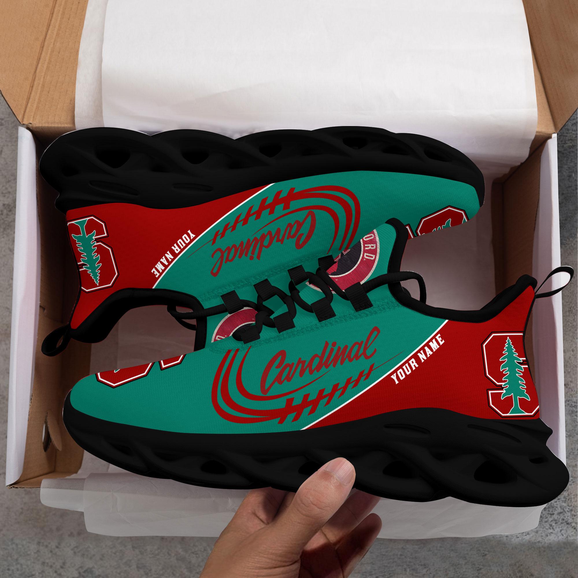 Ideafootwear Stanford Cardinal Max Soul Shoes Sneakers For Men And Women