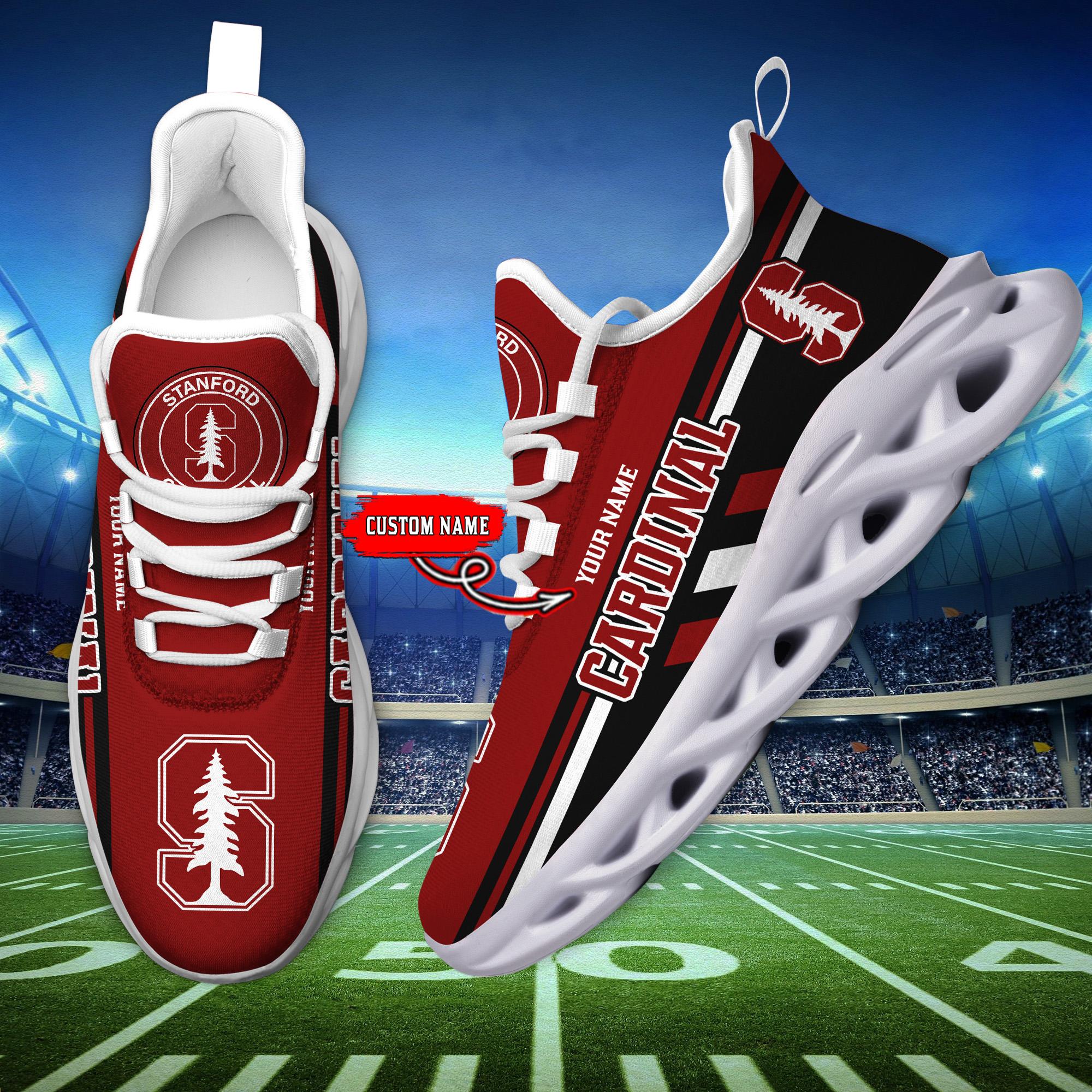 Ideafootwear Stanford Cardinal Max Soul Shoes Sneakers For Men And Women