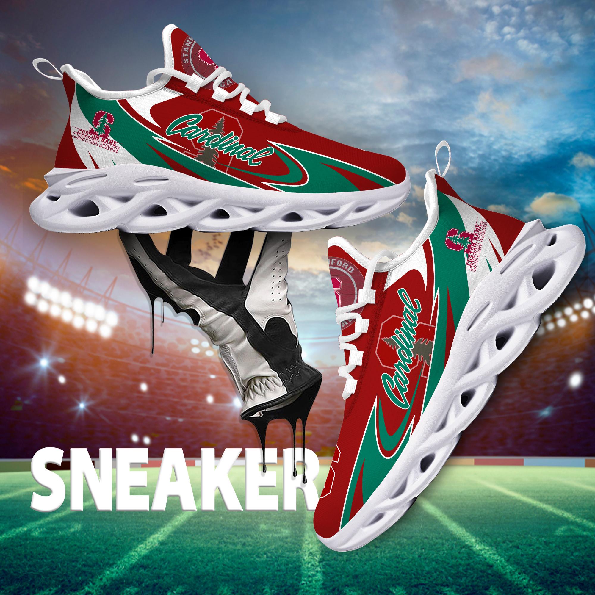 Ideafootwear Stanford Cardinal Max Soul Shoes Sneakers For Men And Women
