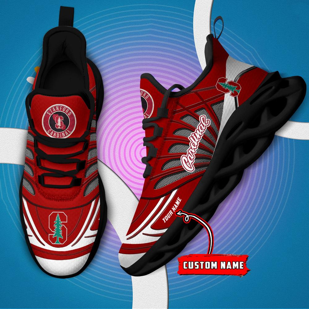 Ideafootwear Stanford Cardinal Max Soul Shoes Sneakers For Men And Women