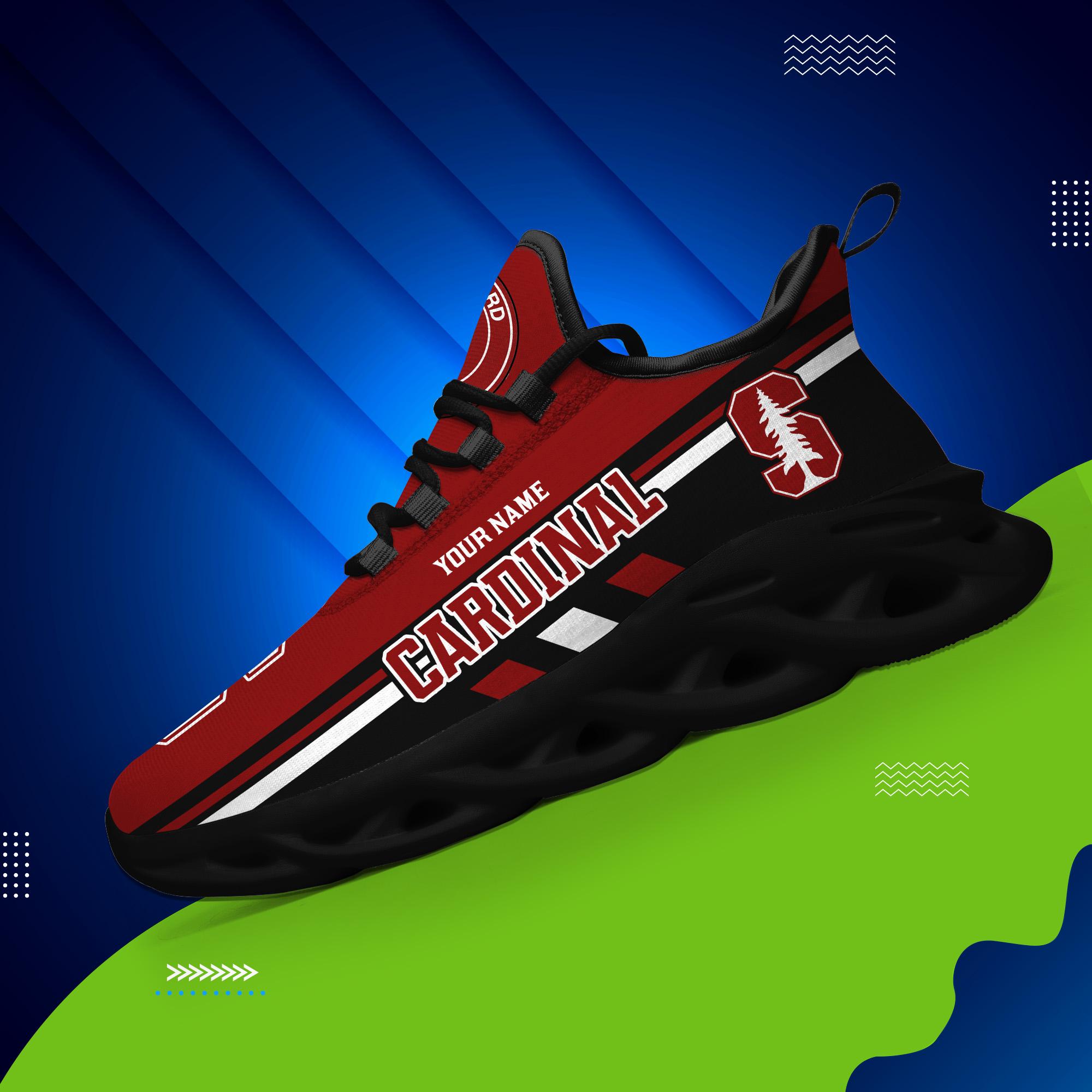 Ideafootwear Stanford Cardinal Max Soul Shoes Sneakers For Men And Women