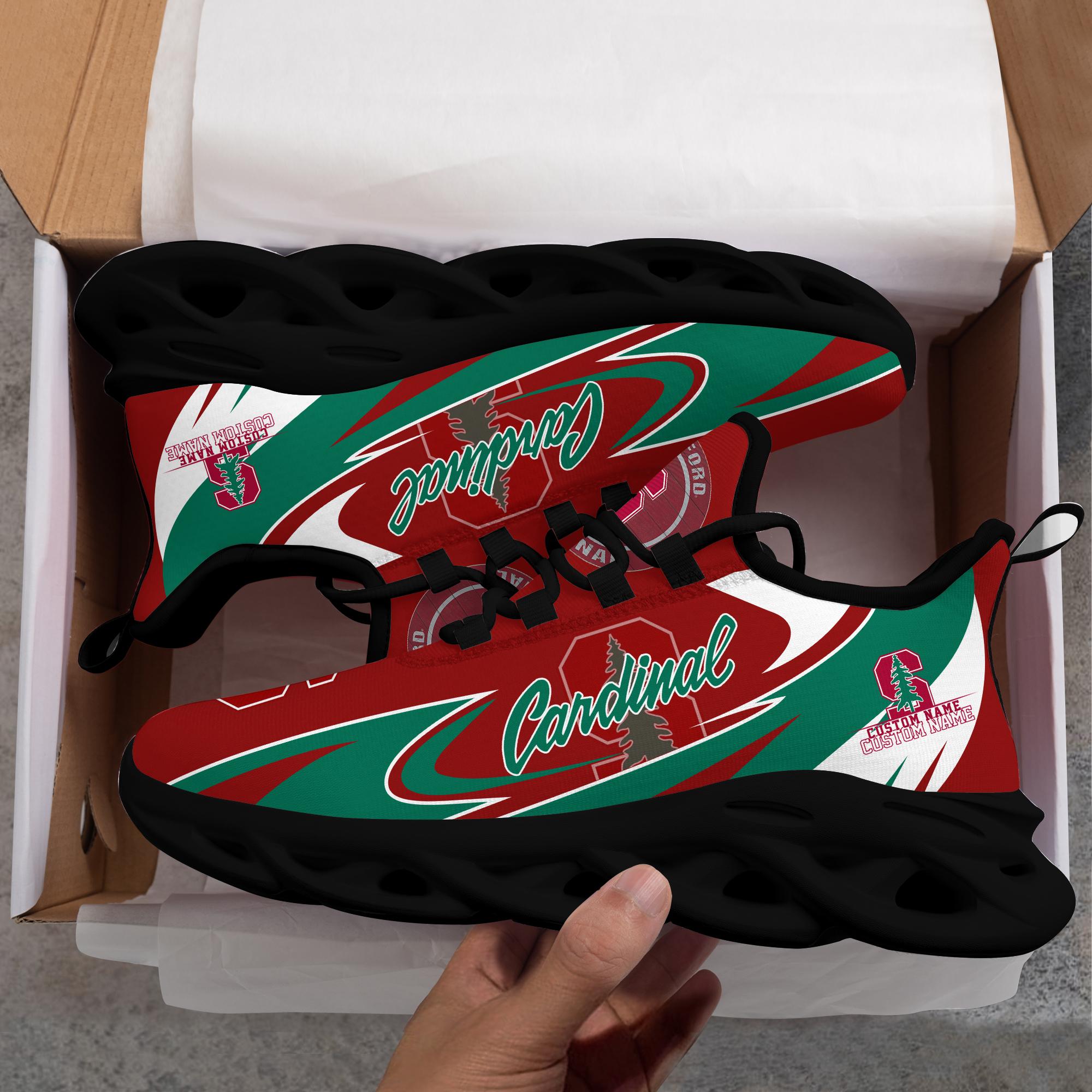 Ideafootwear Stanford Cardinal Max Soul Shoes Sneakers For Men And Women