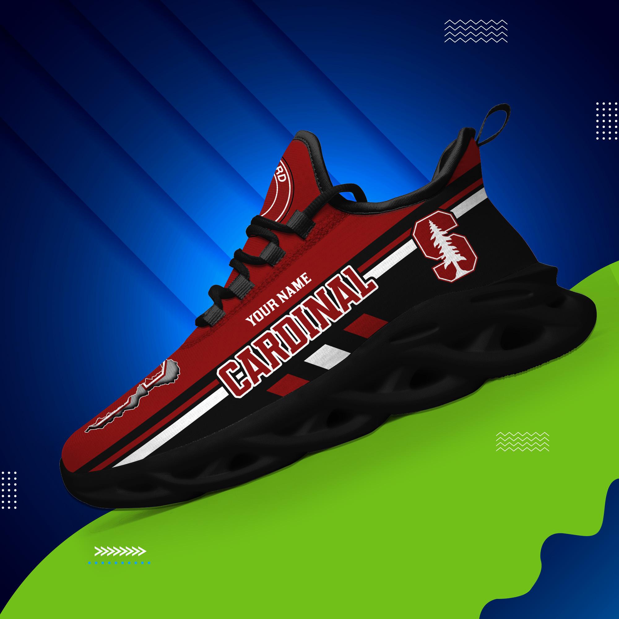 Ideafootwear Stanford Cardinal Max Soul Shoes Sneakers For Men And Women