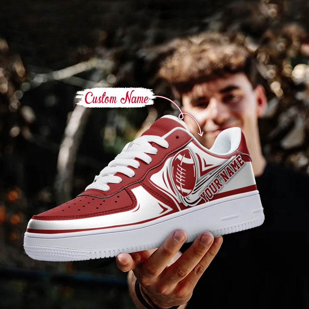 Ideafootwear Stanford Cardinal NCAA Air Low-Top Sneakers Shoes For Men And Women
