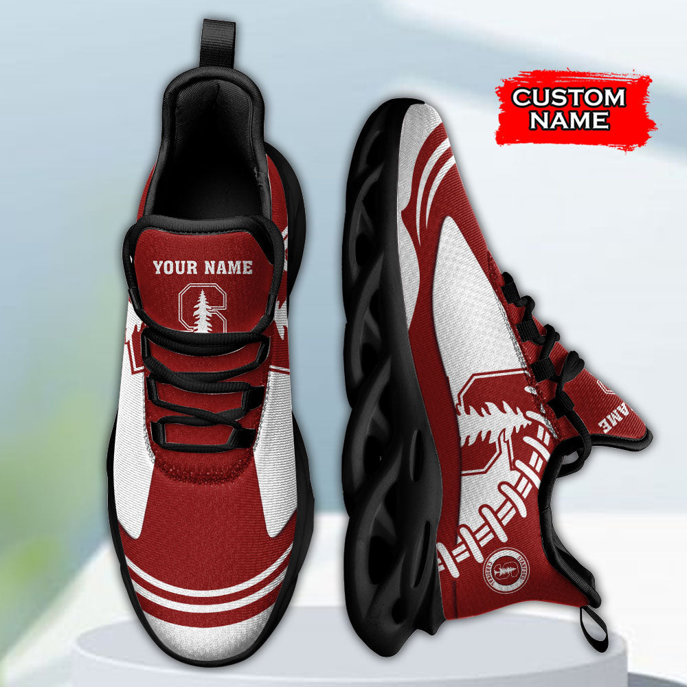 Ideafootwear Stanford Cardinal NCAA Max Soul Shoes Sneakers For Men And Women
