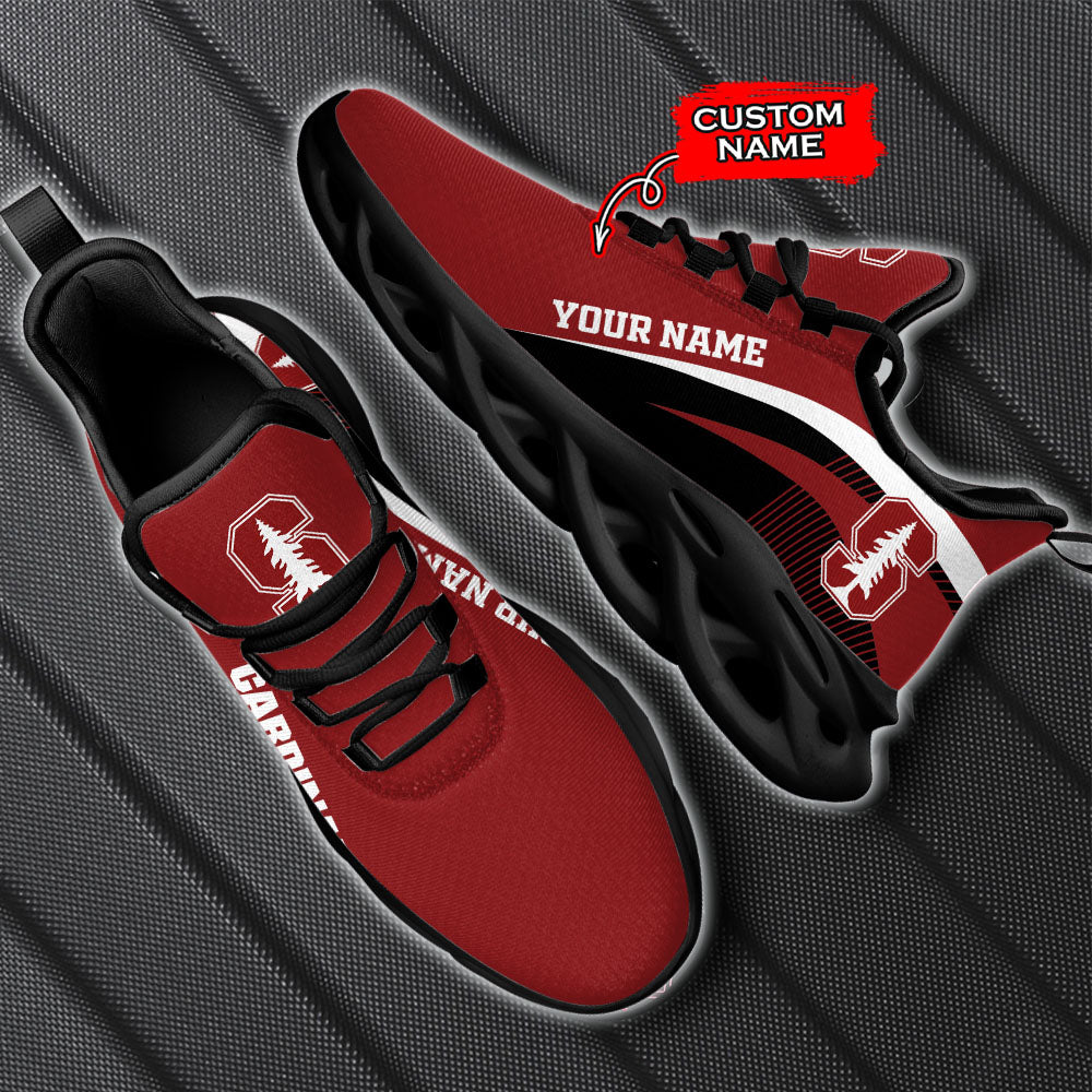 Ideafootwear Stanford Cardinal NCAA Max Soul Shoes Sneakers For Men And Women
