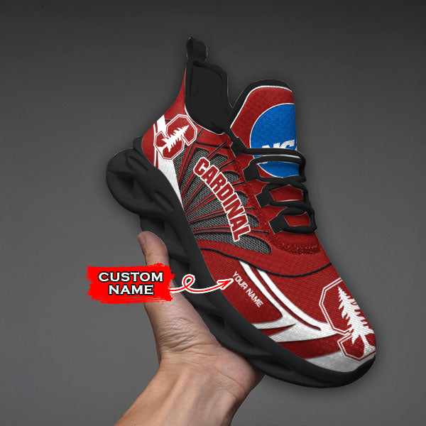 Ideafootwear Stanford Cardinal NCAA Max Soul Shoes Sneakers For Men And Women