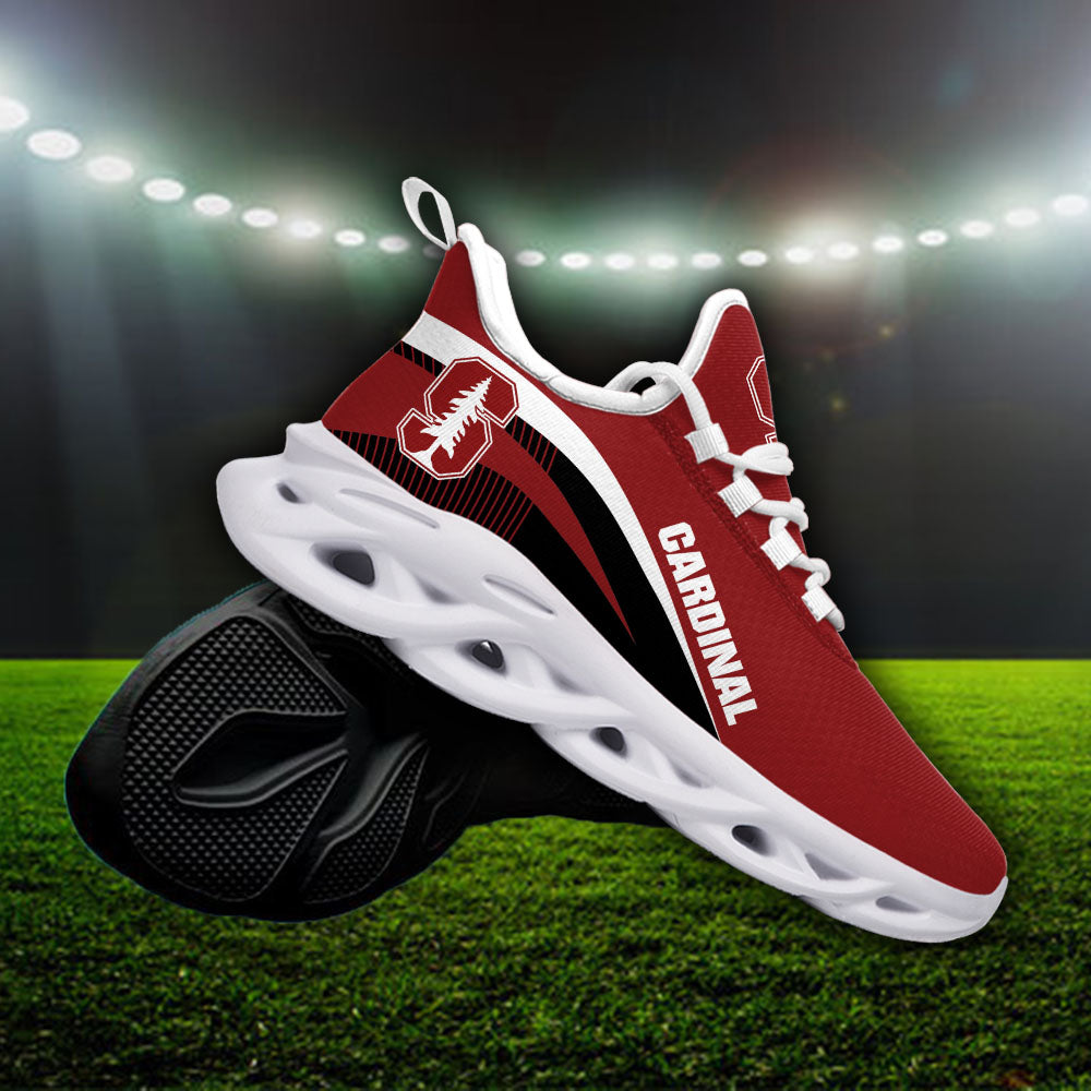 Ideafootwear Stanford Cardinal NCAA Max Soul Shoes Sneakers For Men And Women