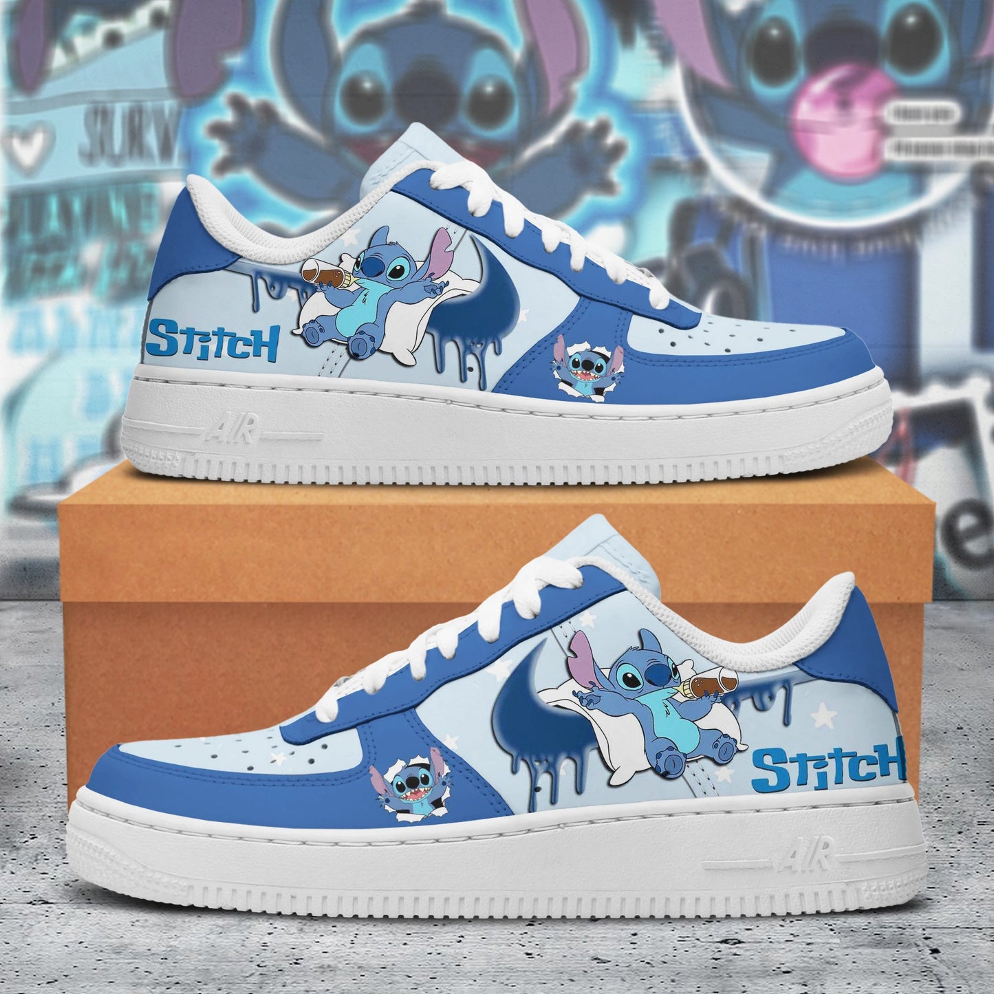 Ideafootwear Stitch Air Low-Top Sneakers Shoes For Men And Women