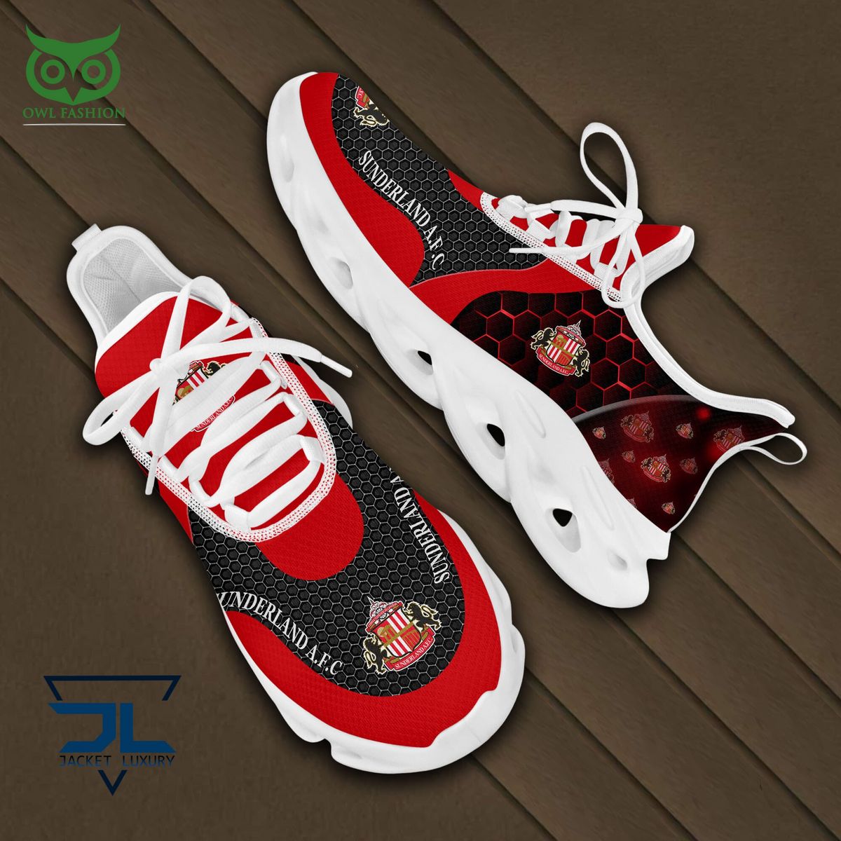Ideafootwear Sunderland AFC Max Soul Shoes Sneakers For Men And Women