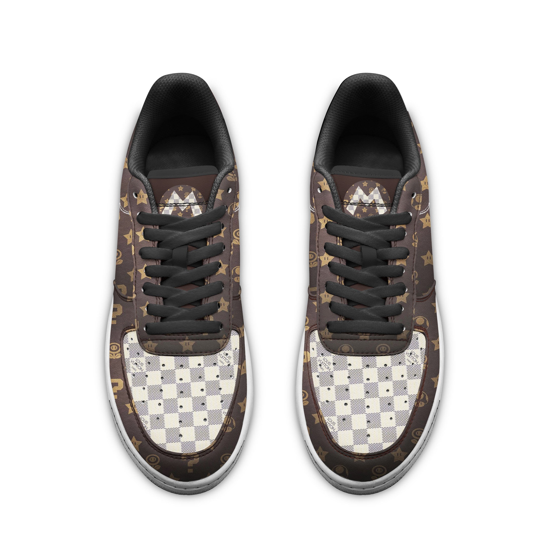 Ideafootwear Super Mario Air Low-Top Sneakers Shoes For Men And Women