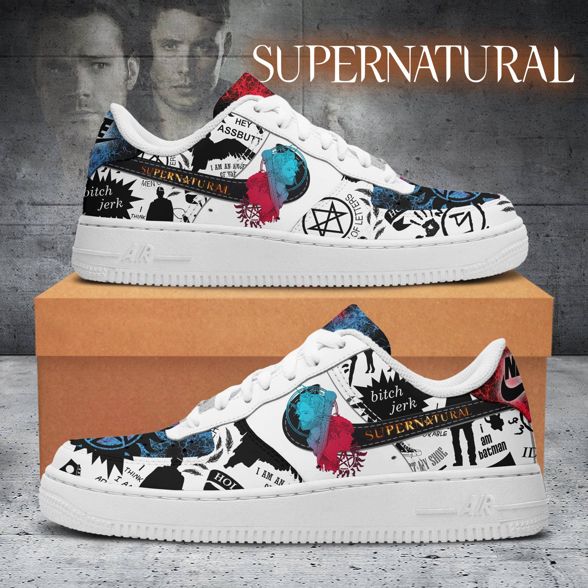 Ideafootwear Supernatural Air Low-Top Sneakers Shoes For Men And Women
