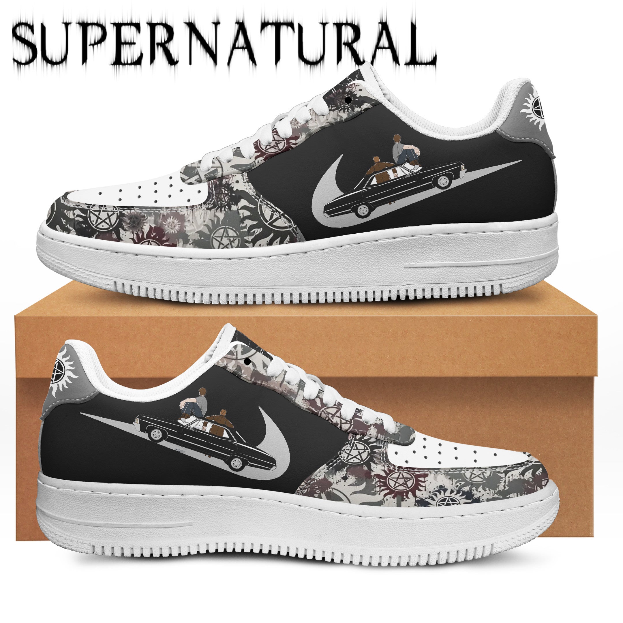 Ideafootwear Supernatural Air Low-Top Sneakers Shoes For Men And Women
