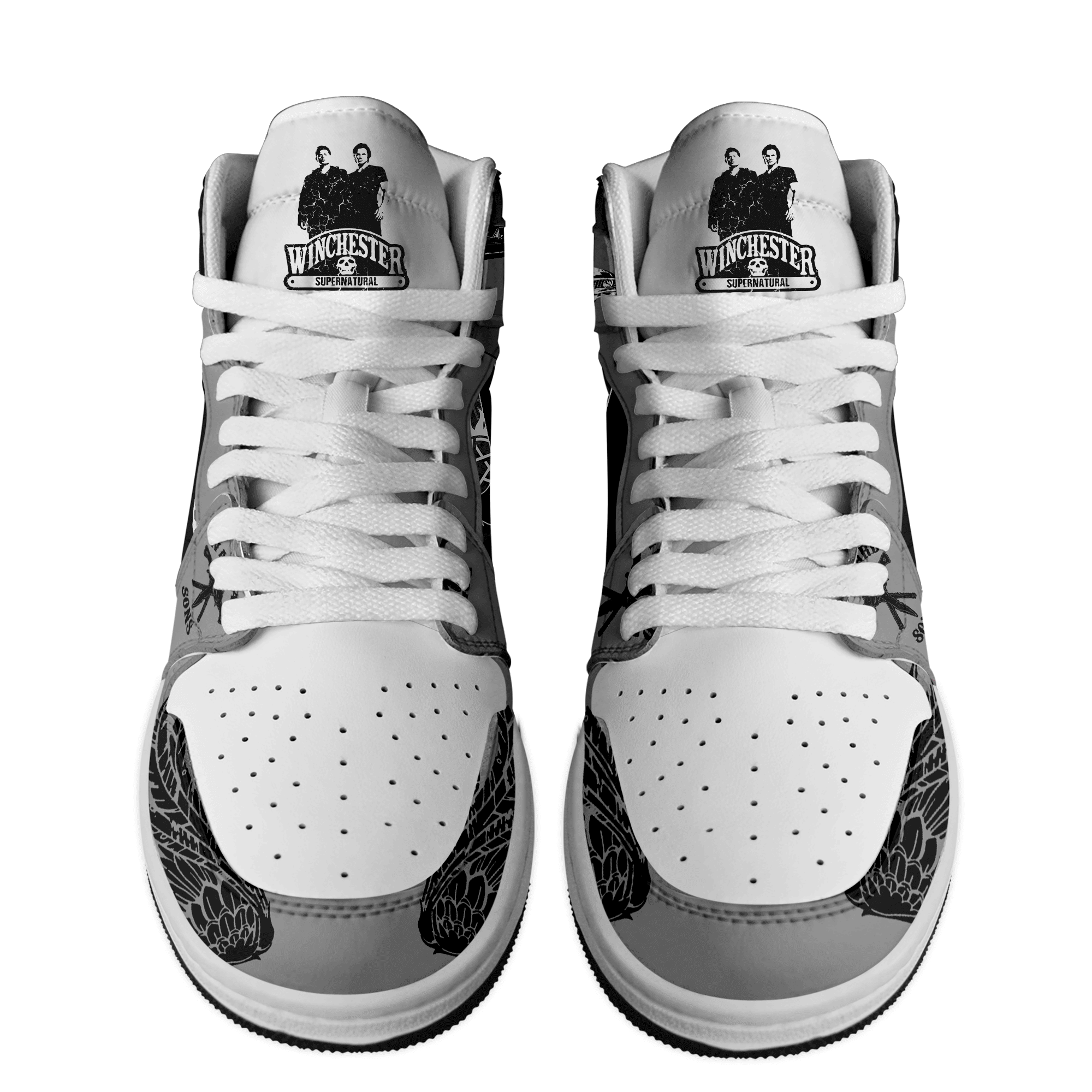 Ideafootwear Supernatural AJ1 High Sneakers Shoes For Men And Women