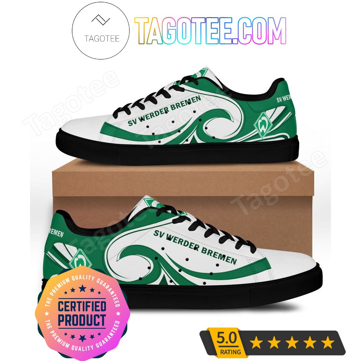 Ideafootwear SV Werder Bremen Skate Stan Shoes Sneakes For Men And Women