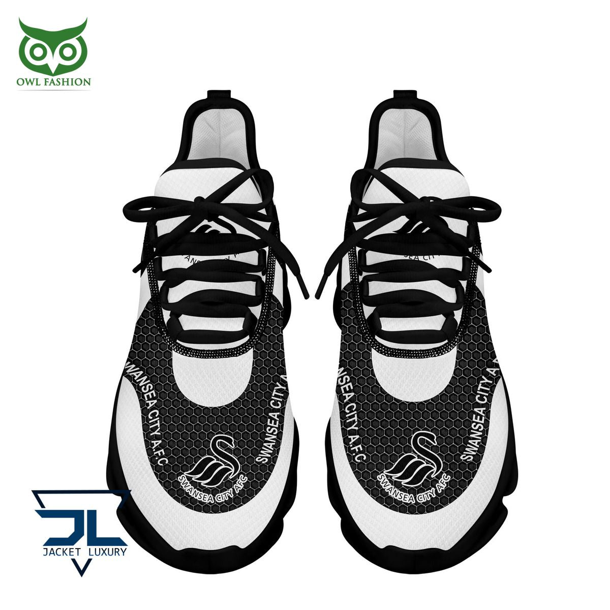 Ideafootwear Swansea City AFC Max Soul Shoes Sneakers For Men And Women