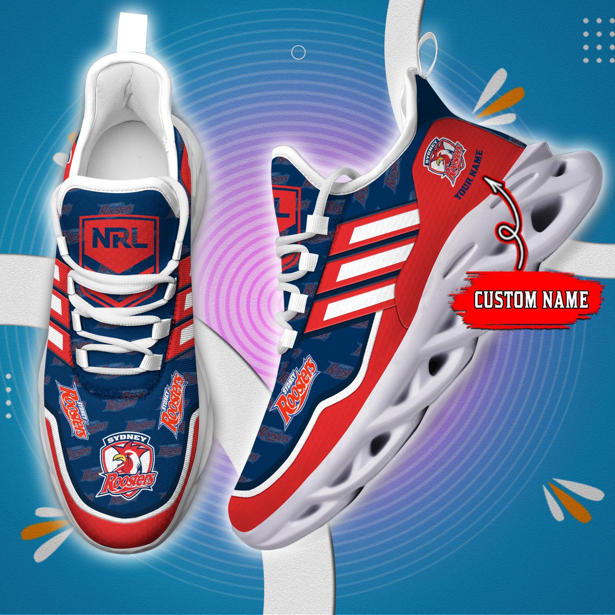 Ideafootwear Sydney Roosters Max Soul Shoes Sneakers For Men And Women