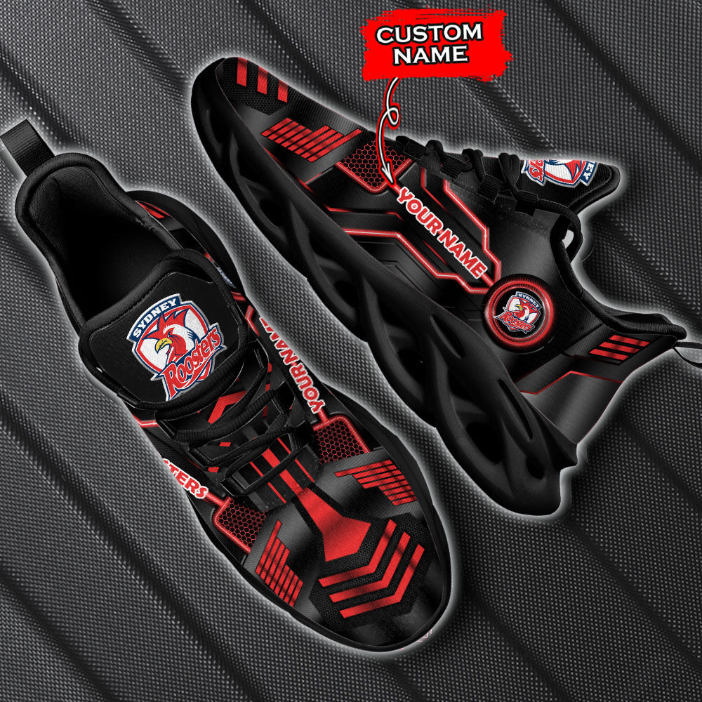 Ideafootwear Sydney Roosters NRL Max Soul Shoes Sneakers For Men And Women
