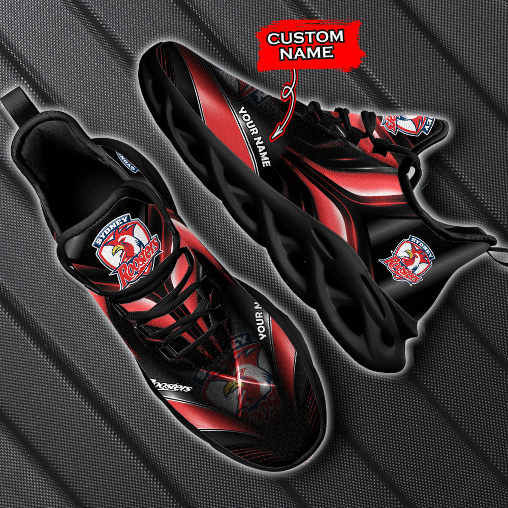 Ideafootwear Sydney Roosters NRL Max Soul Shoes Sneakers For Men And Women