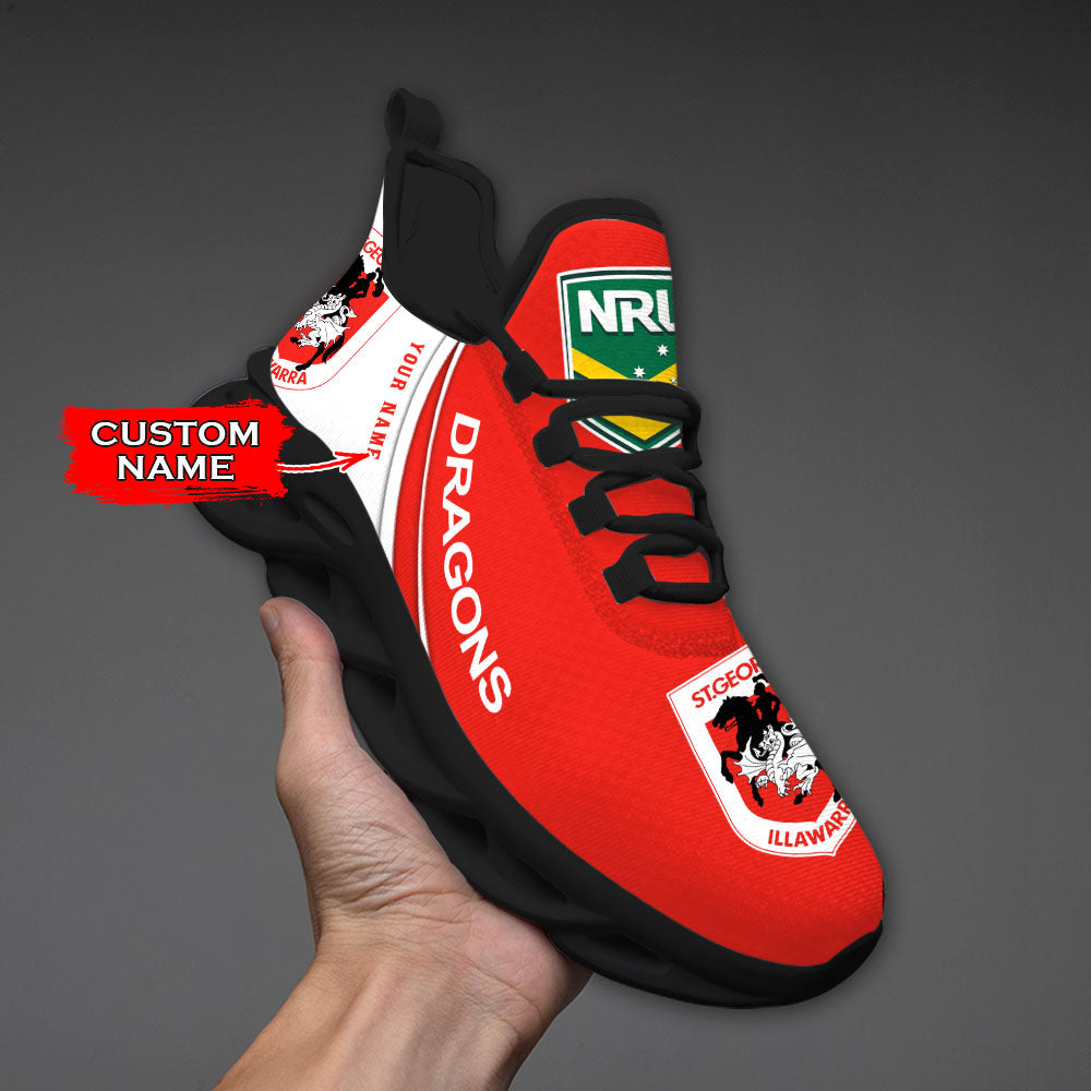 Ideafootwear Sydney Roosters NRL Max Soul Shoes Sneakers For Men And Women
