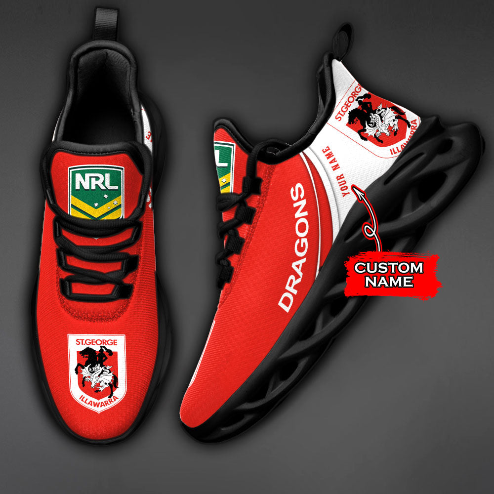 Ideafootwear Sydney Roosters NRL Max Soul Shoes Sneakers For Men And Women